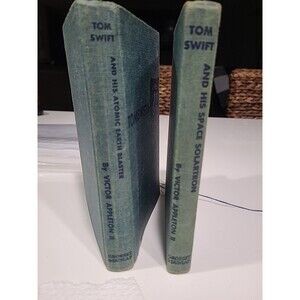 Tom Swift and His Atomic Earth Blaster  And His Space Solartron 1954/1958 HC B17